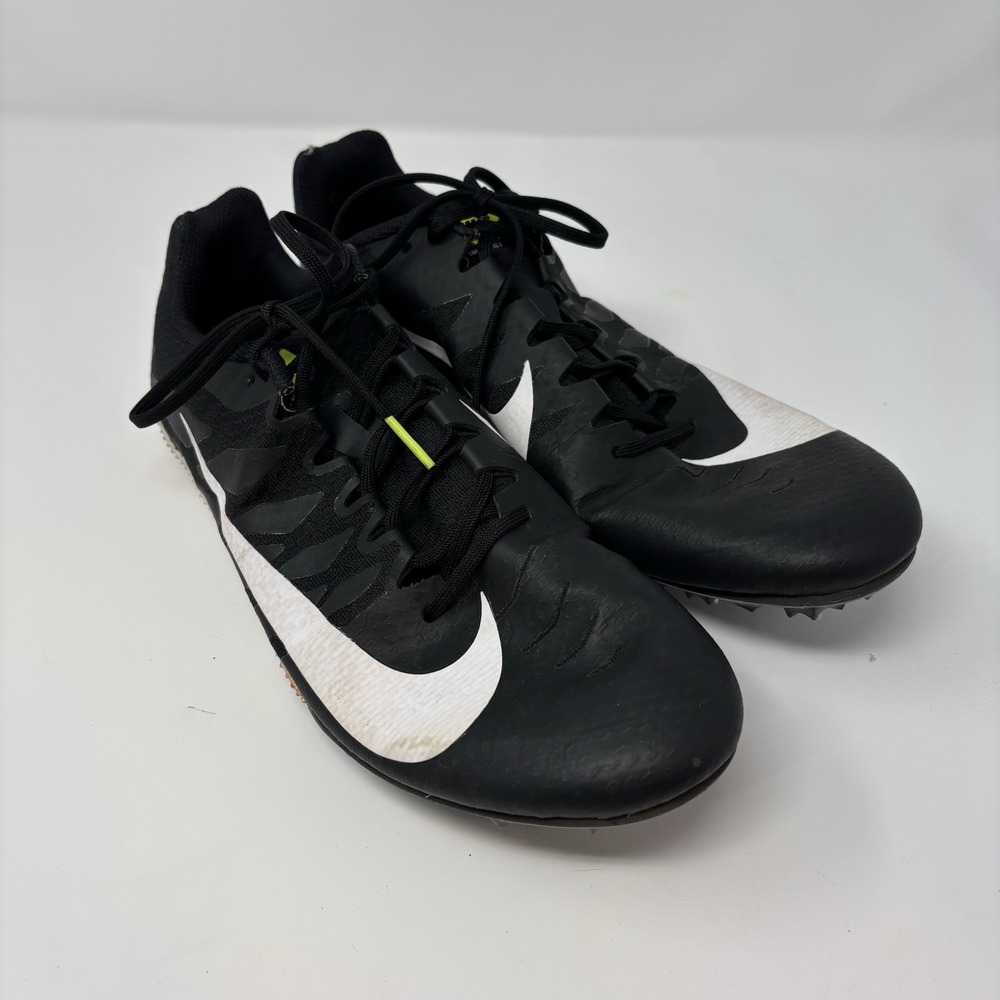 Nike Zoom Rival S‎ 9 Black Cleats Size 12